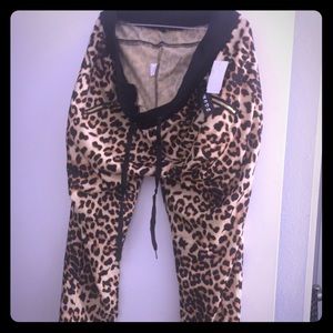 Animal print pants